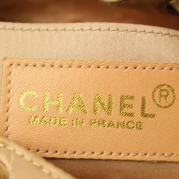 Chanel Pink Quilted Satin Crystal Logo Drawstring main image 10